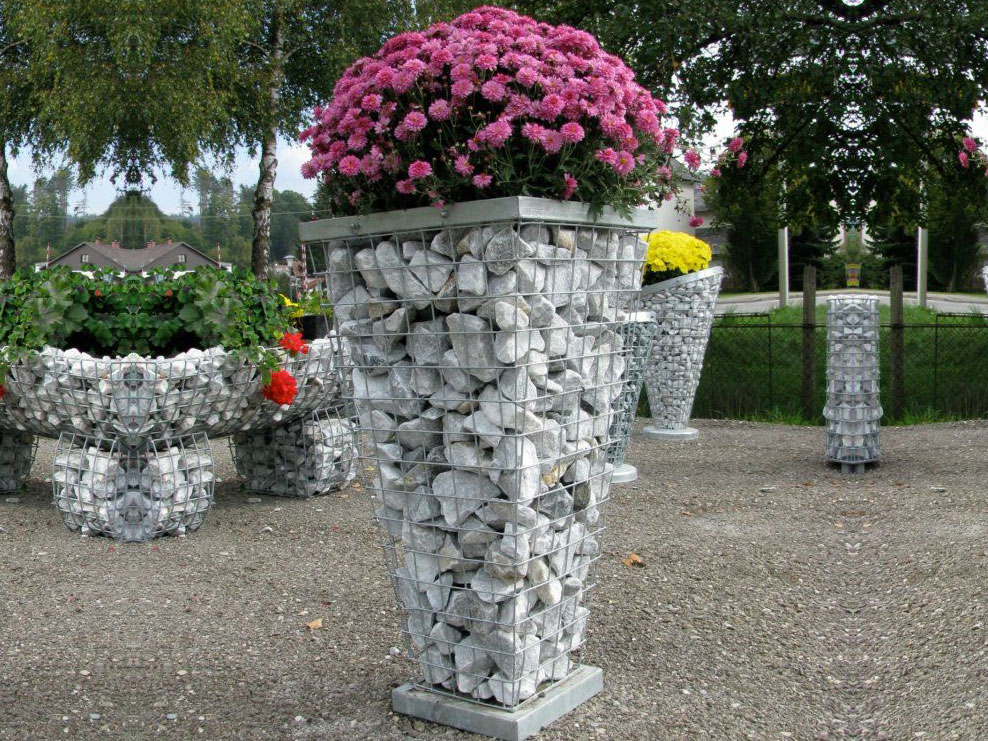 Ваза габион Ваза габион