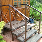 Фото перила классические для улицы пс-021 от ПерфоГрад