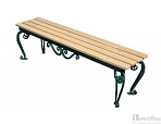 Фото скамейка "финская" 1,5 от ПерфоГрад