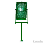 Фото урна сократ (с1)  зеленая от ПерфоГрад