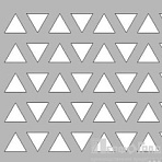 Фото оцинкованный перфорированный лист 0,8x1000x2000 мм тип 3 6,5-7,9/5,5 от ПерфоГрад